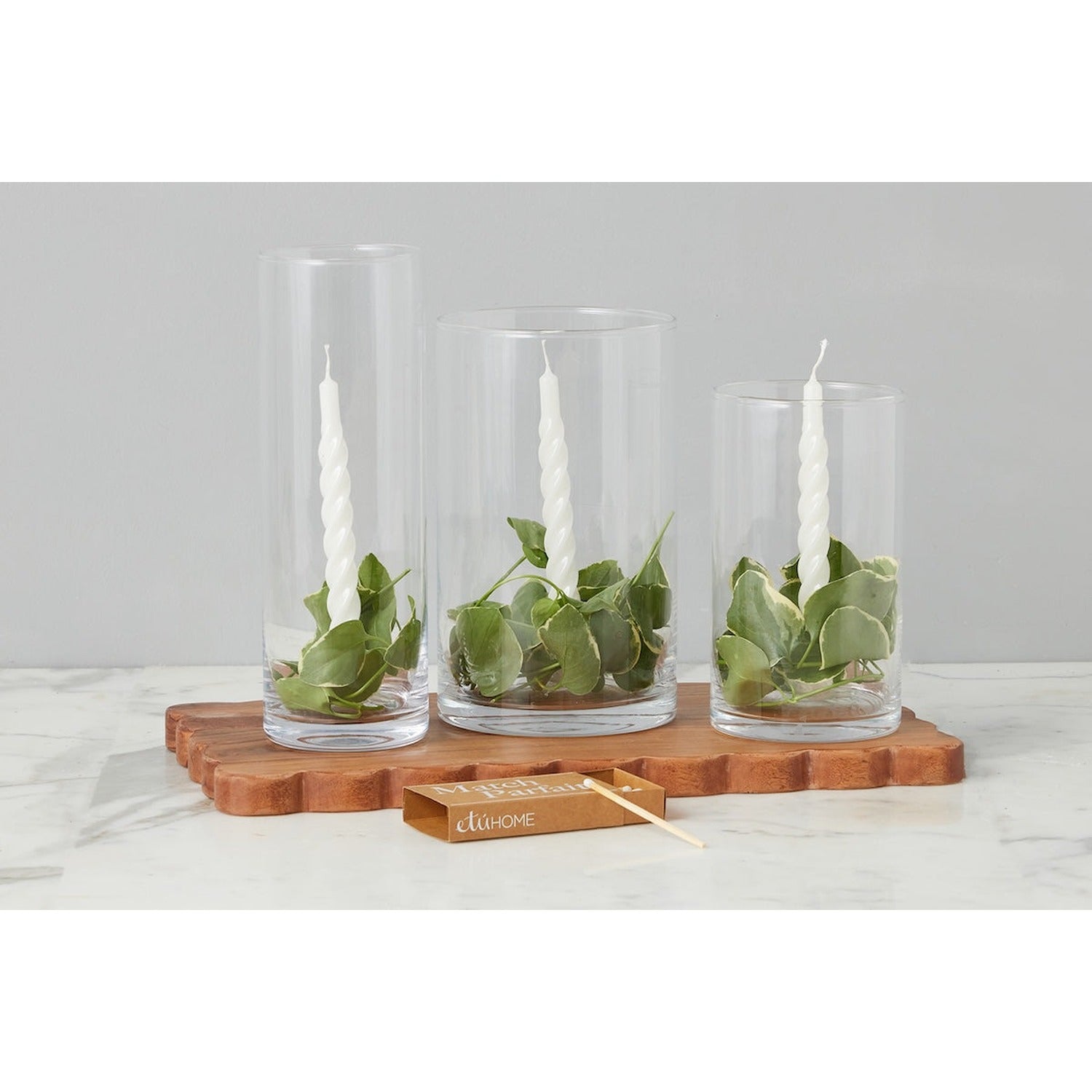 Glass Hurricanes, Set of 3
