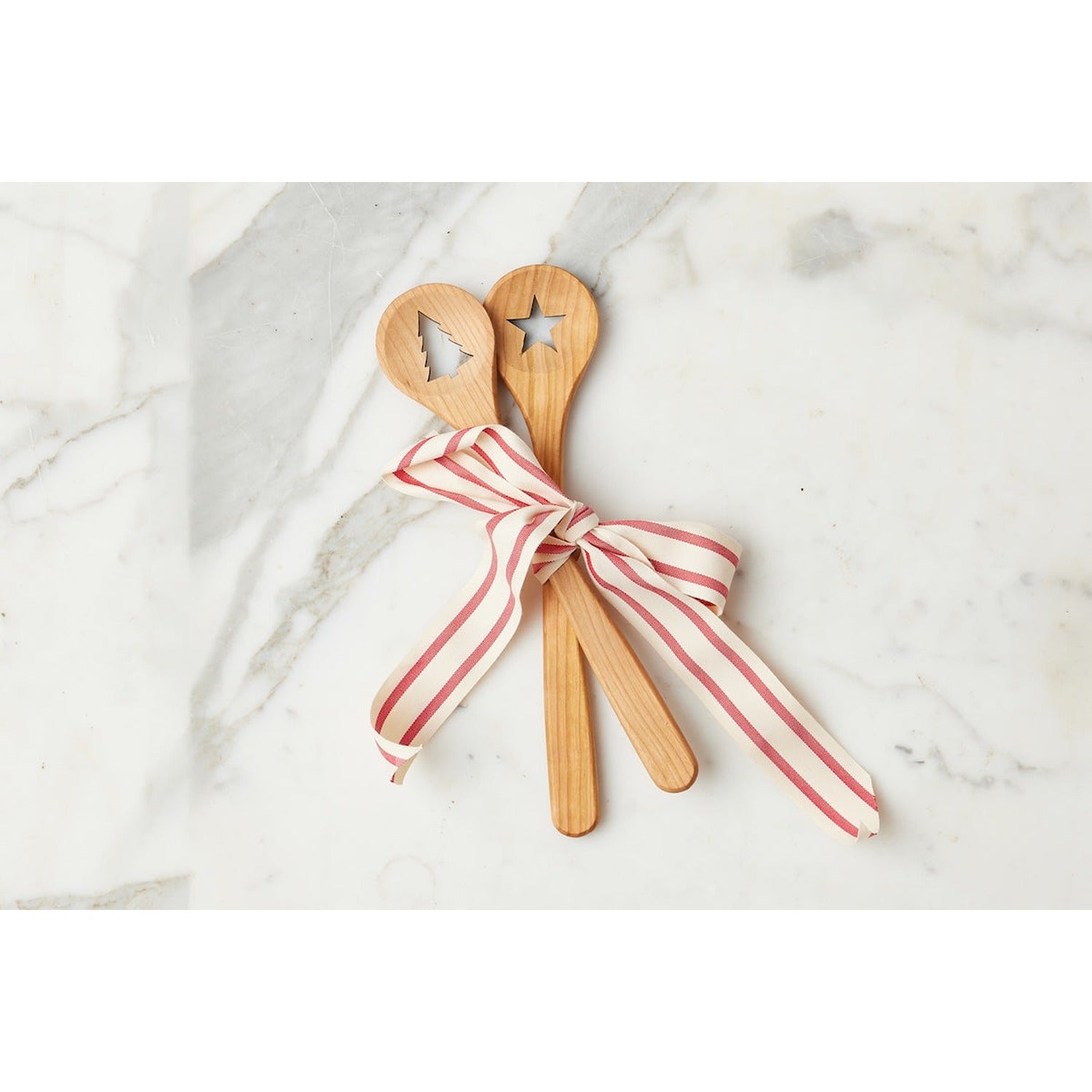 Euro Holiday Spoon Set, Beechwood