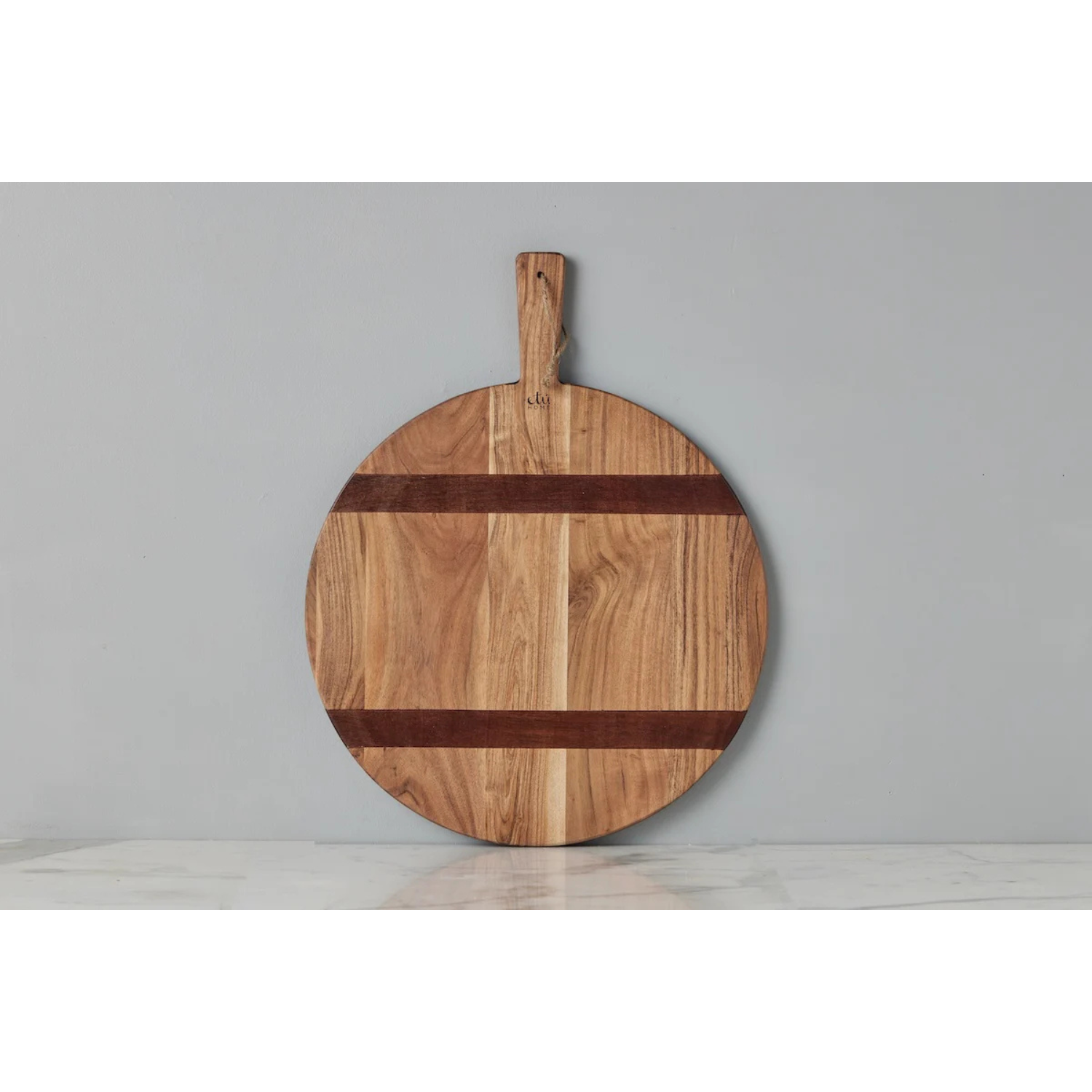 Natural Round Charcuterie Board - Medium