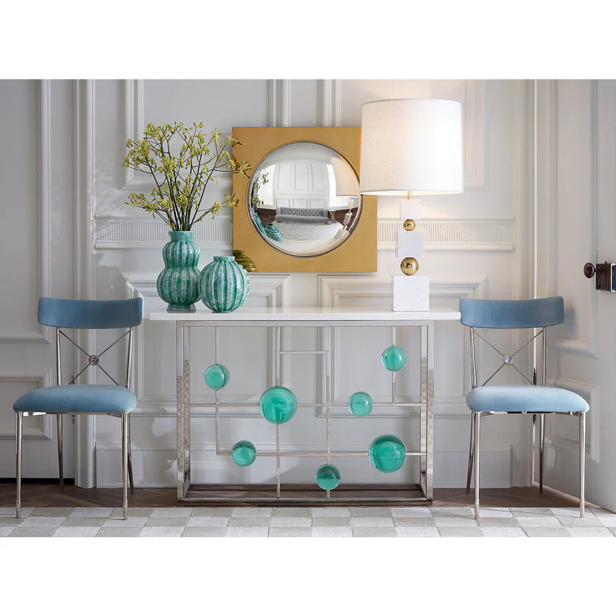 Globo Fretwork Console