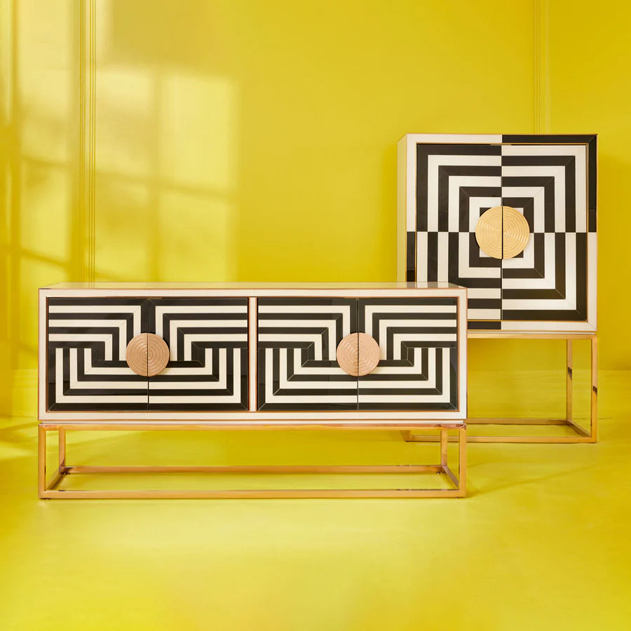 Op Art Credenza