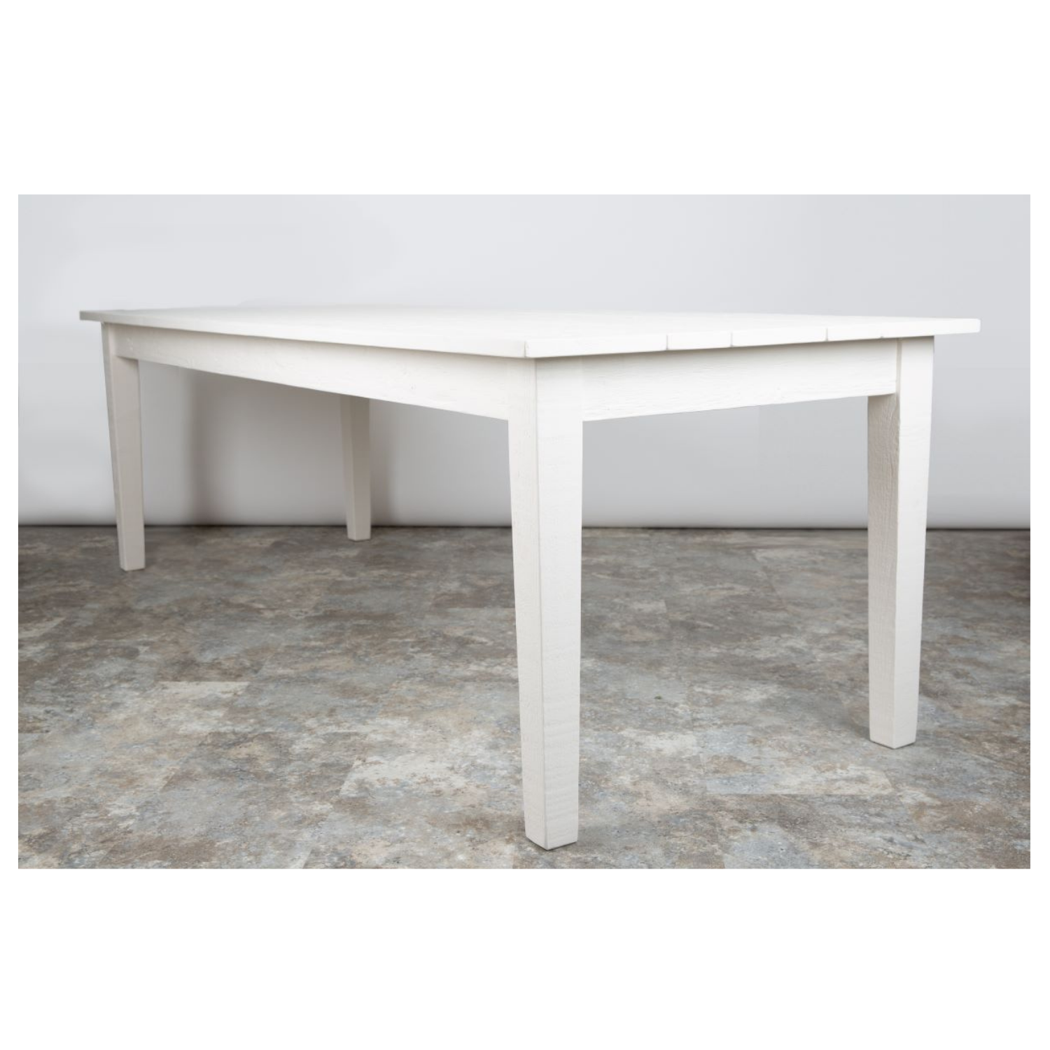 Provence Farm Table, White, 72"