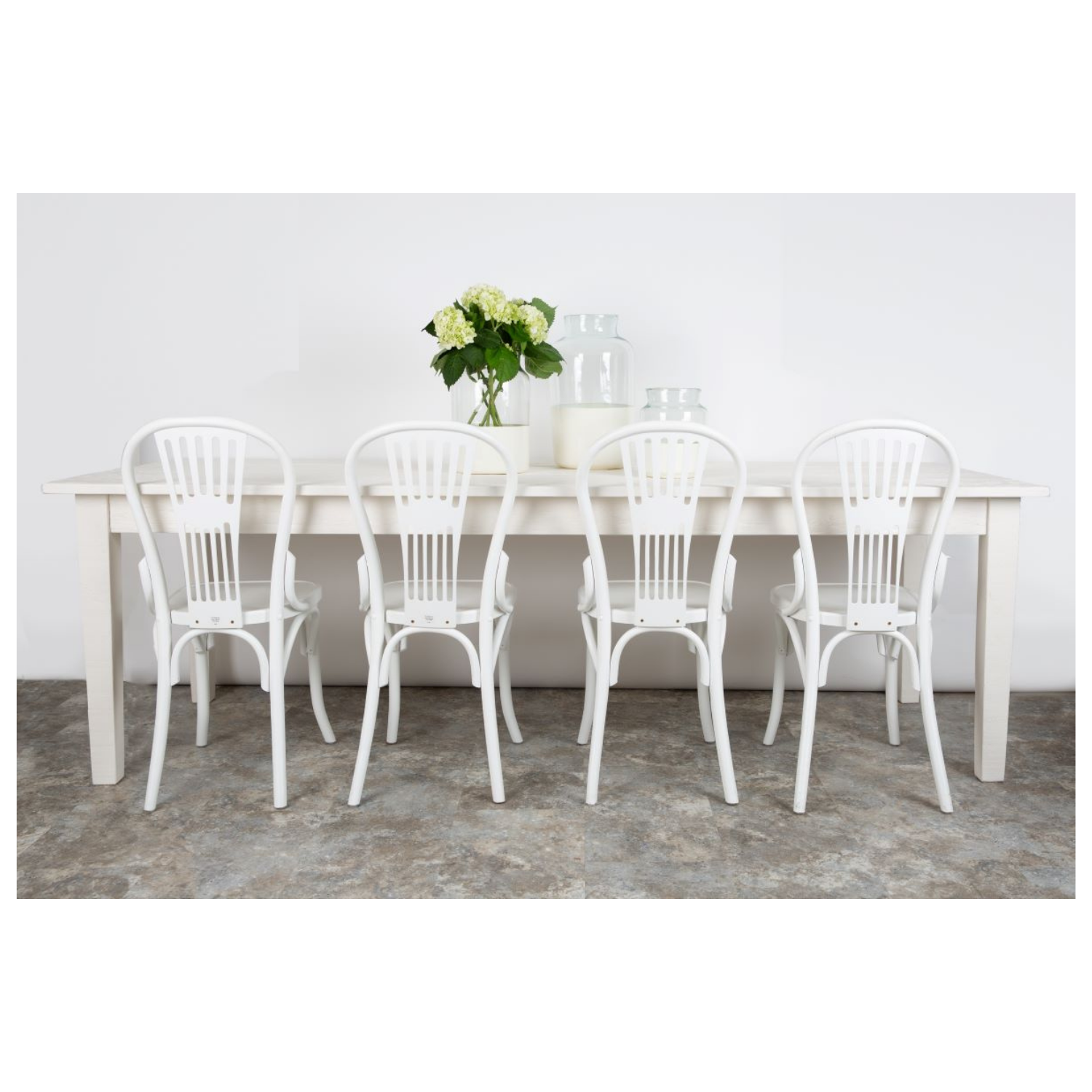 Provence Farm Table, White, 72"