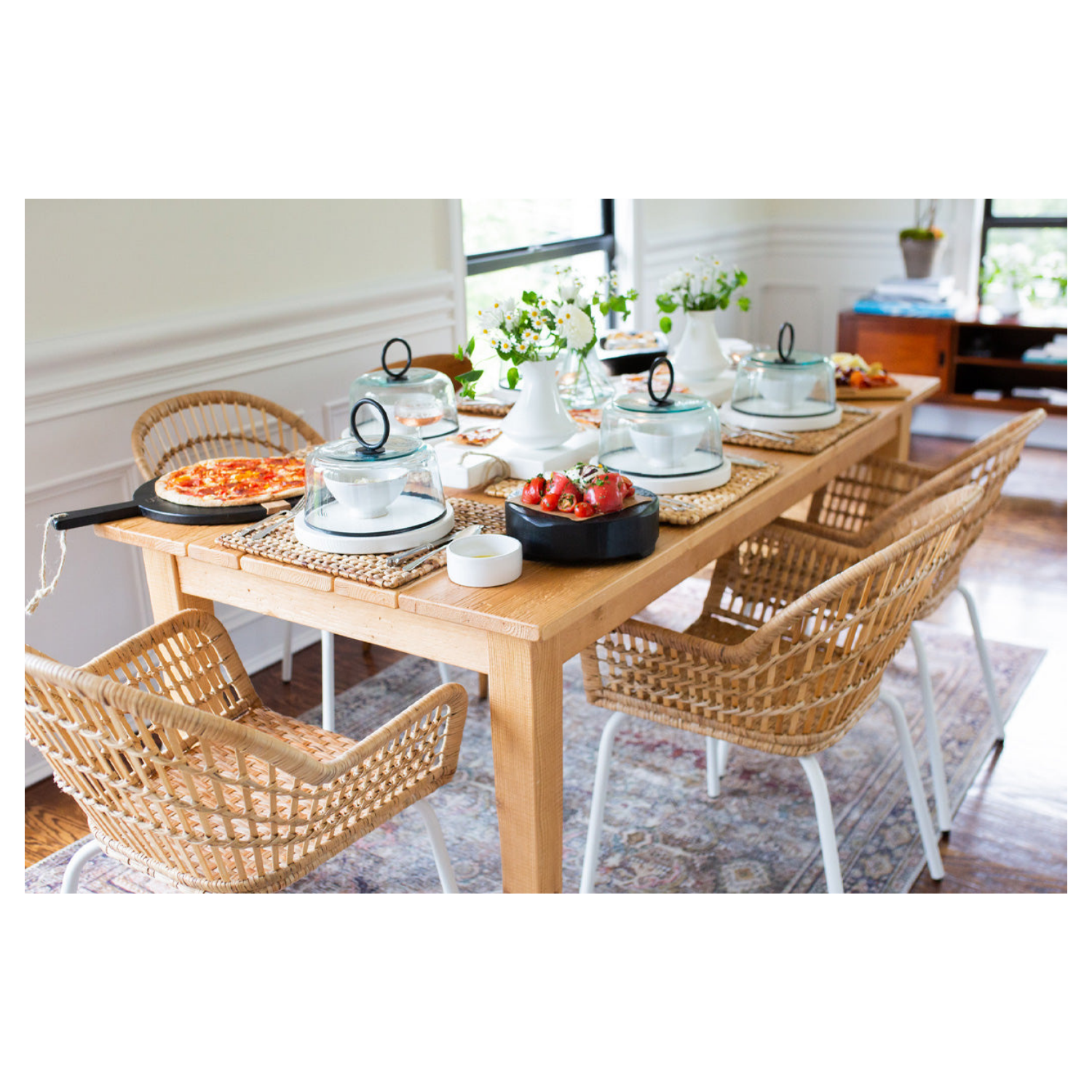 Provence Farm Table, Natural, 84"