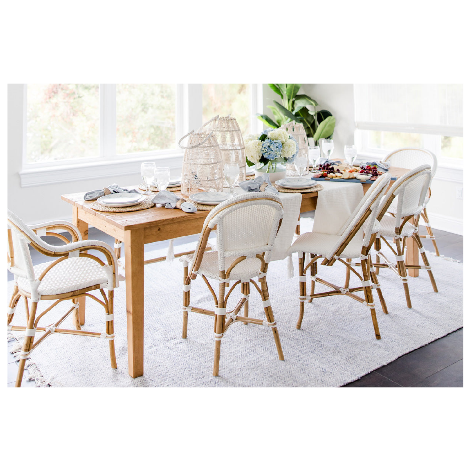 Provence Farm Table, Natural, 84"