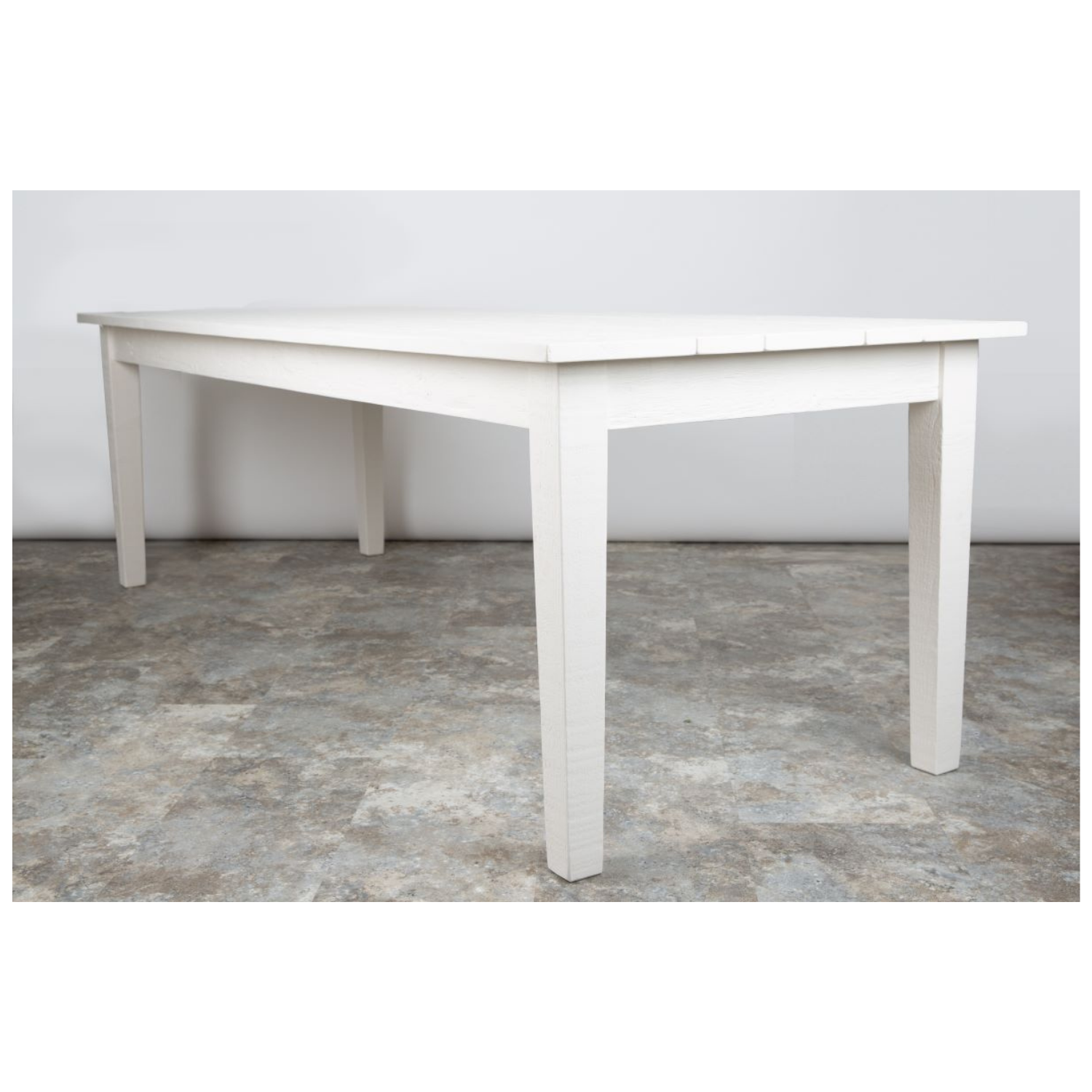 Provence Farm Table, White, 84"