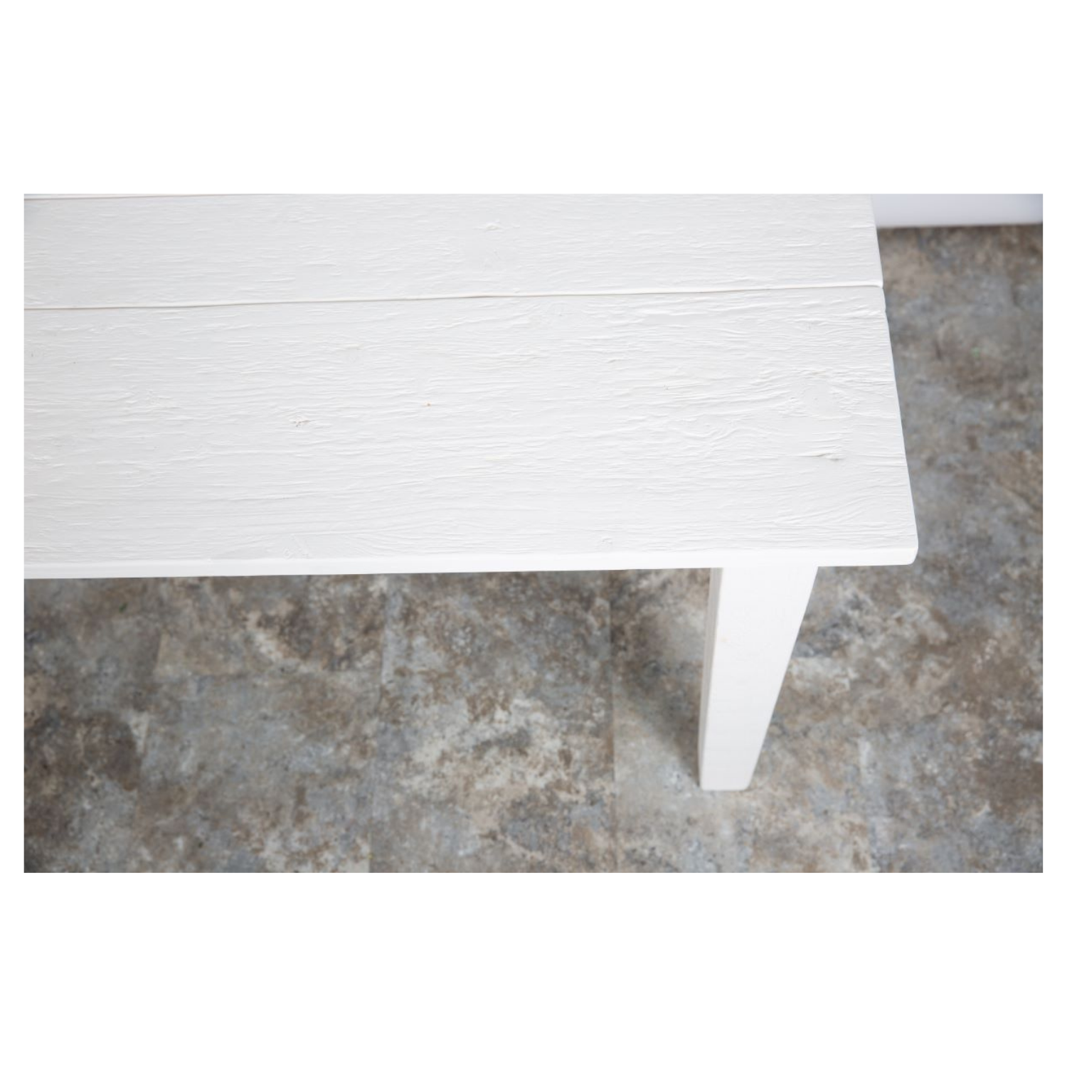 Provence Farm Table, White, 84"