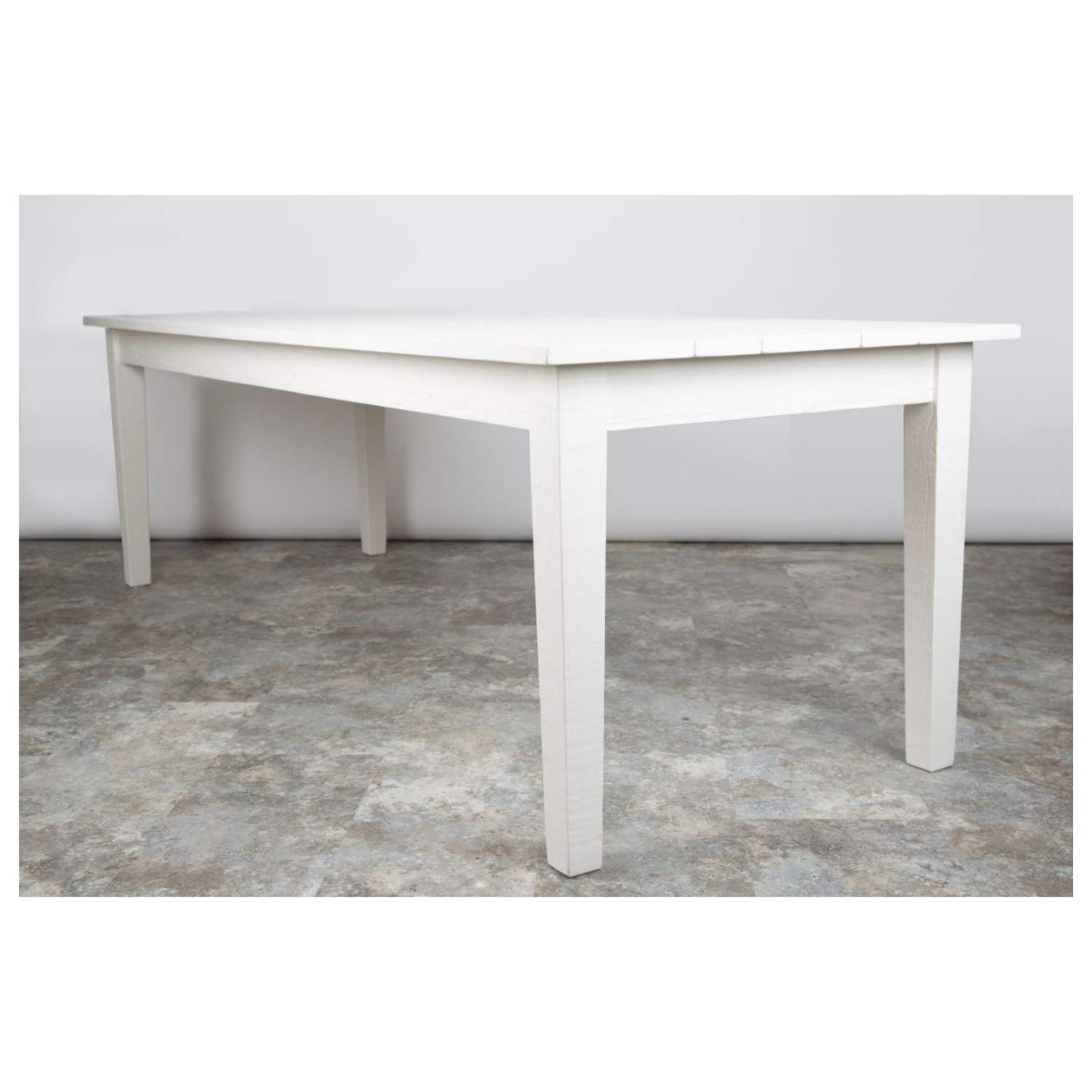 Provence Farm Table, White,120"