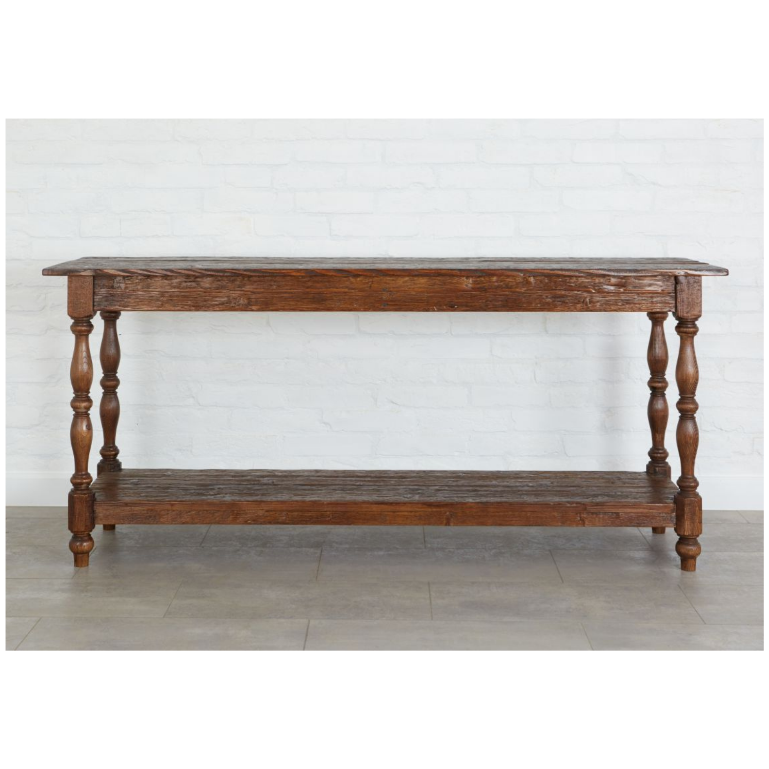 Belgian Monastery Console, Saddle, 72"