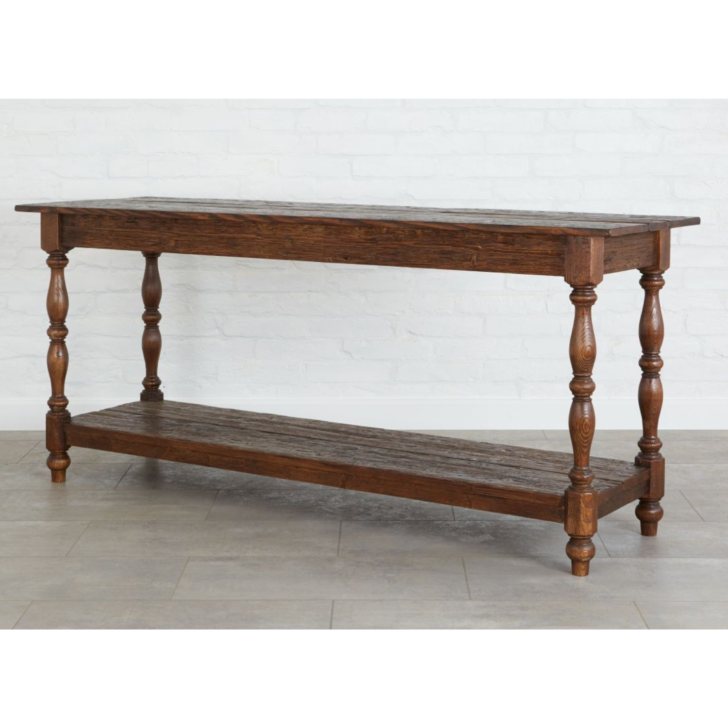 Belgian Monastery Console, Saddle, 72"