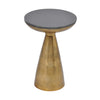 Diore Side Table - Brass