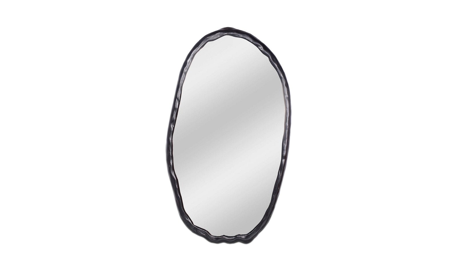 Forge Oval Mirror - Black