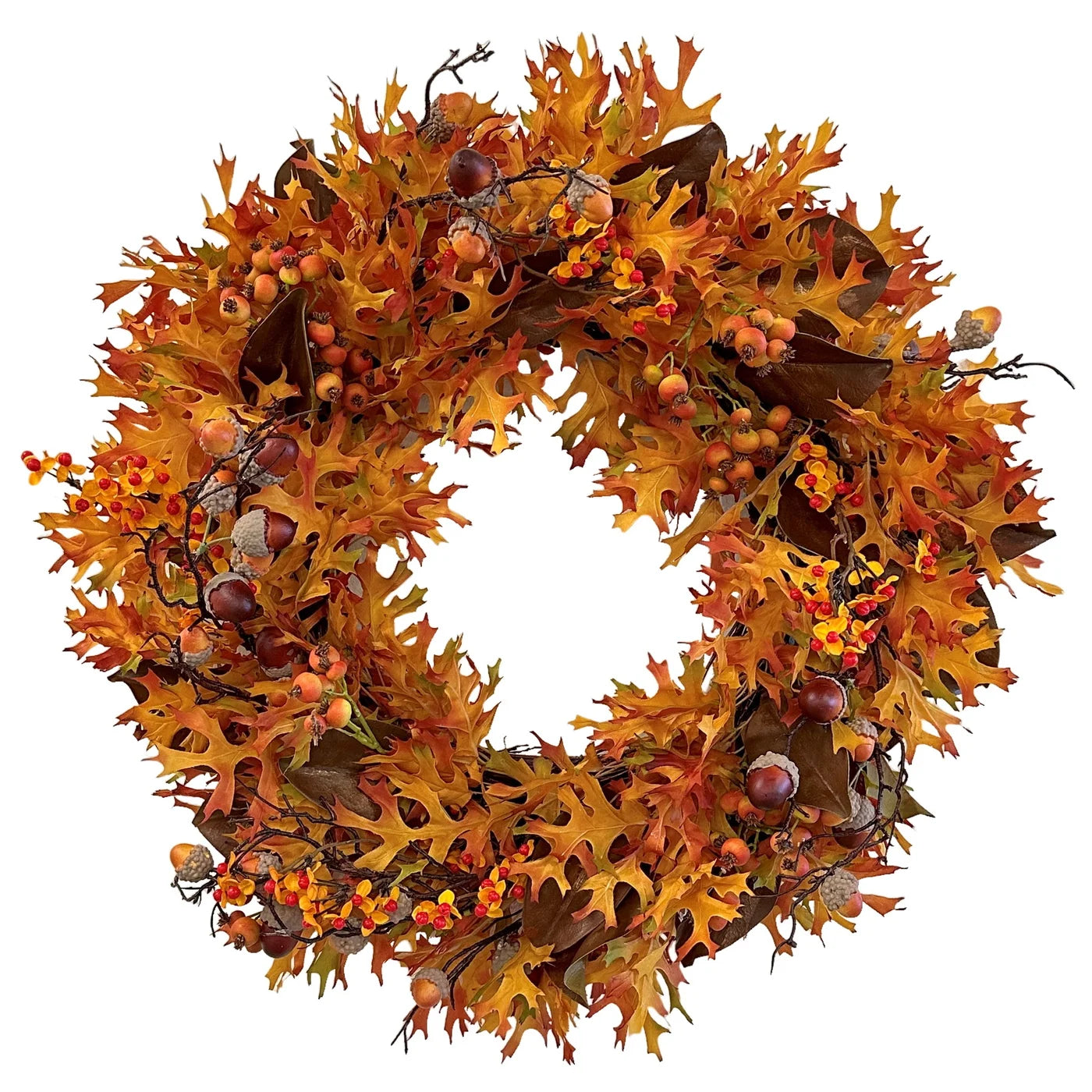 OAK LEAF WREATH 24"