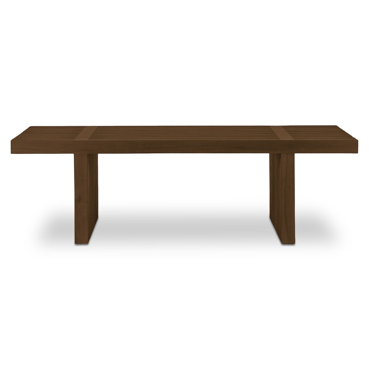 Beatrice Outdoor Coffee Table Brown
