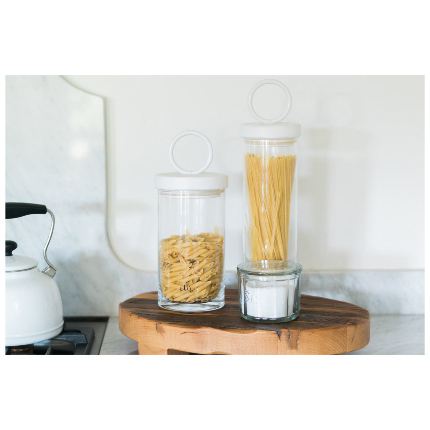 Bianca Iron Top Canister