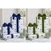 Reversible Lily of the Valley Gift Wrap