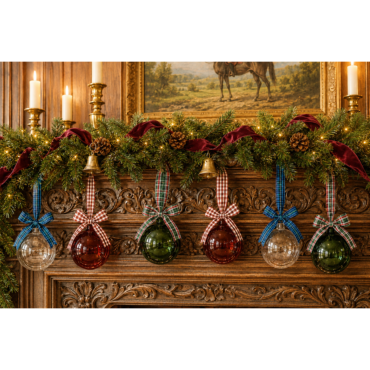 5" Glass Globe Ornament