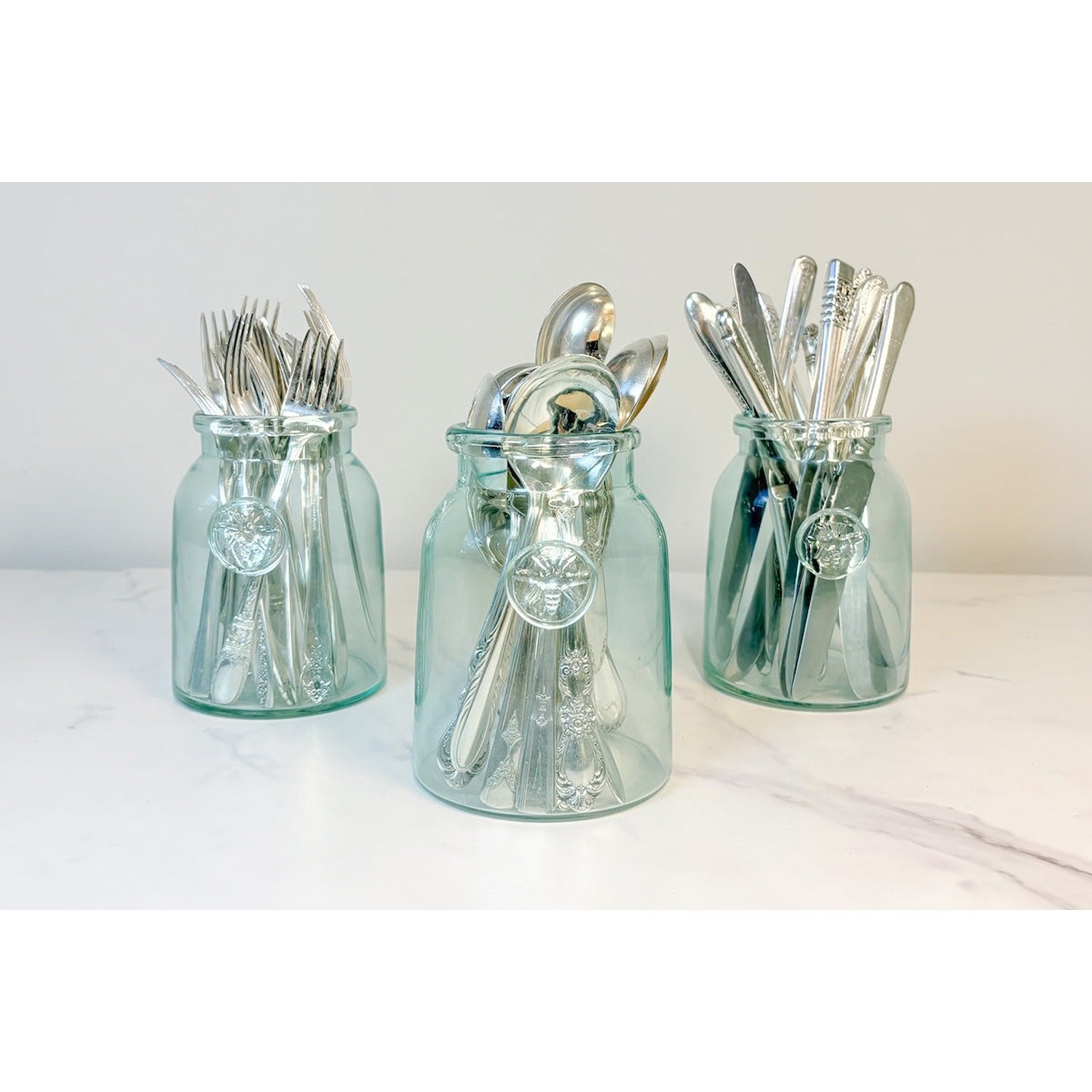 French Bee Mason Jar Vase