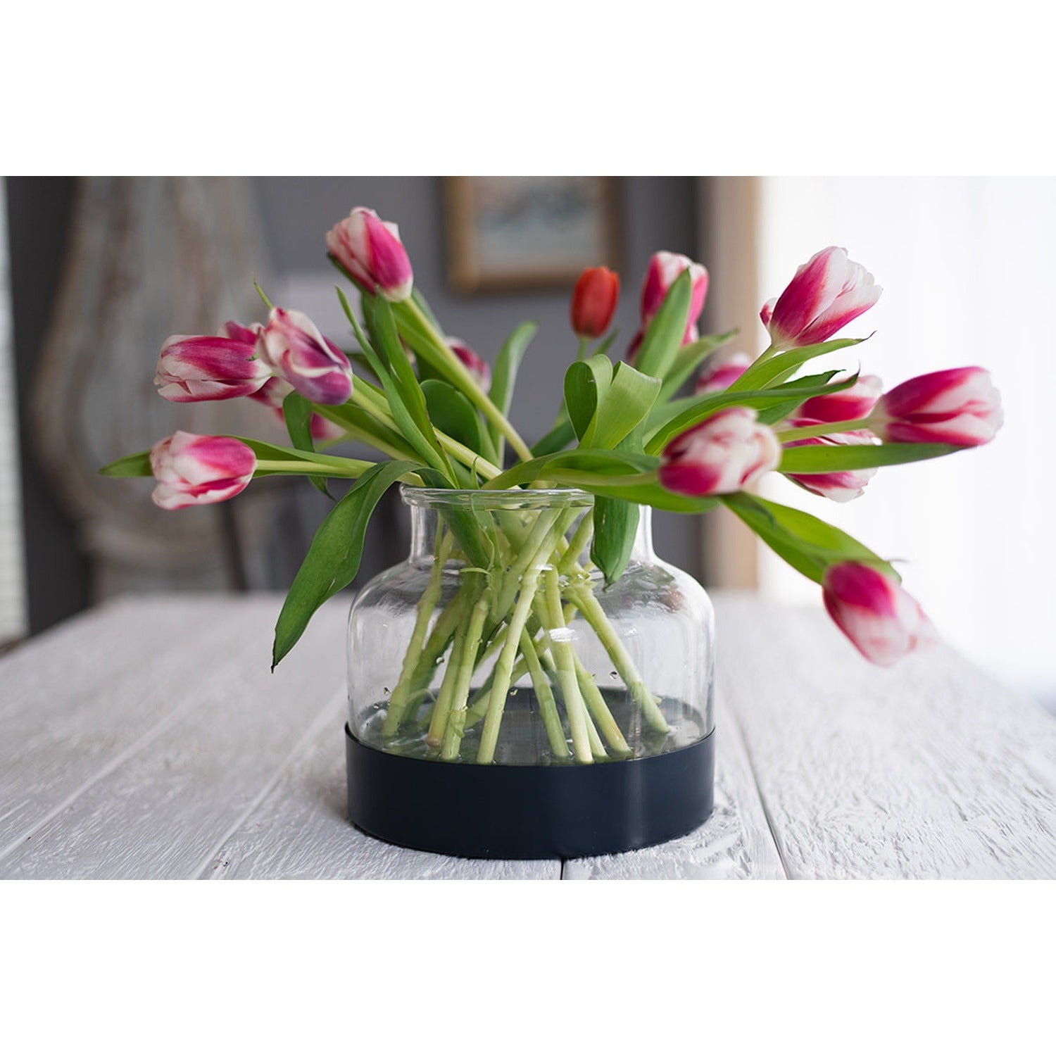 3-in-1 Glass Bloom Vase, Maritime Color Set