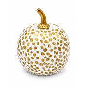 Gold Dotted Pumpkin