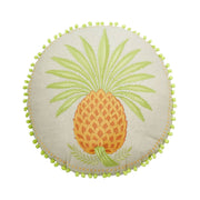 Queenie Tropical Pineapple EMB Pillow