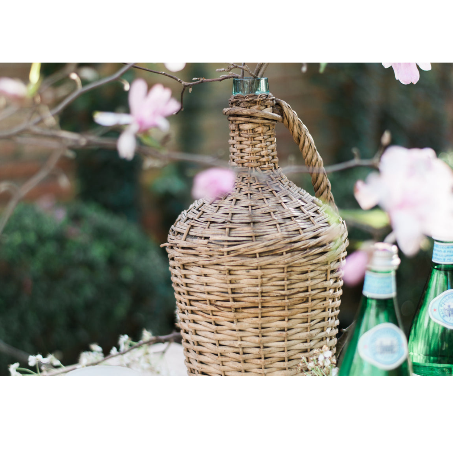 Large Wicker Demijohn