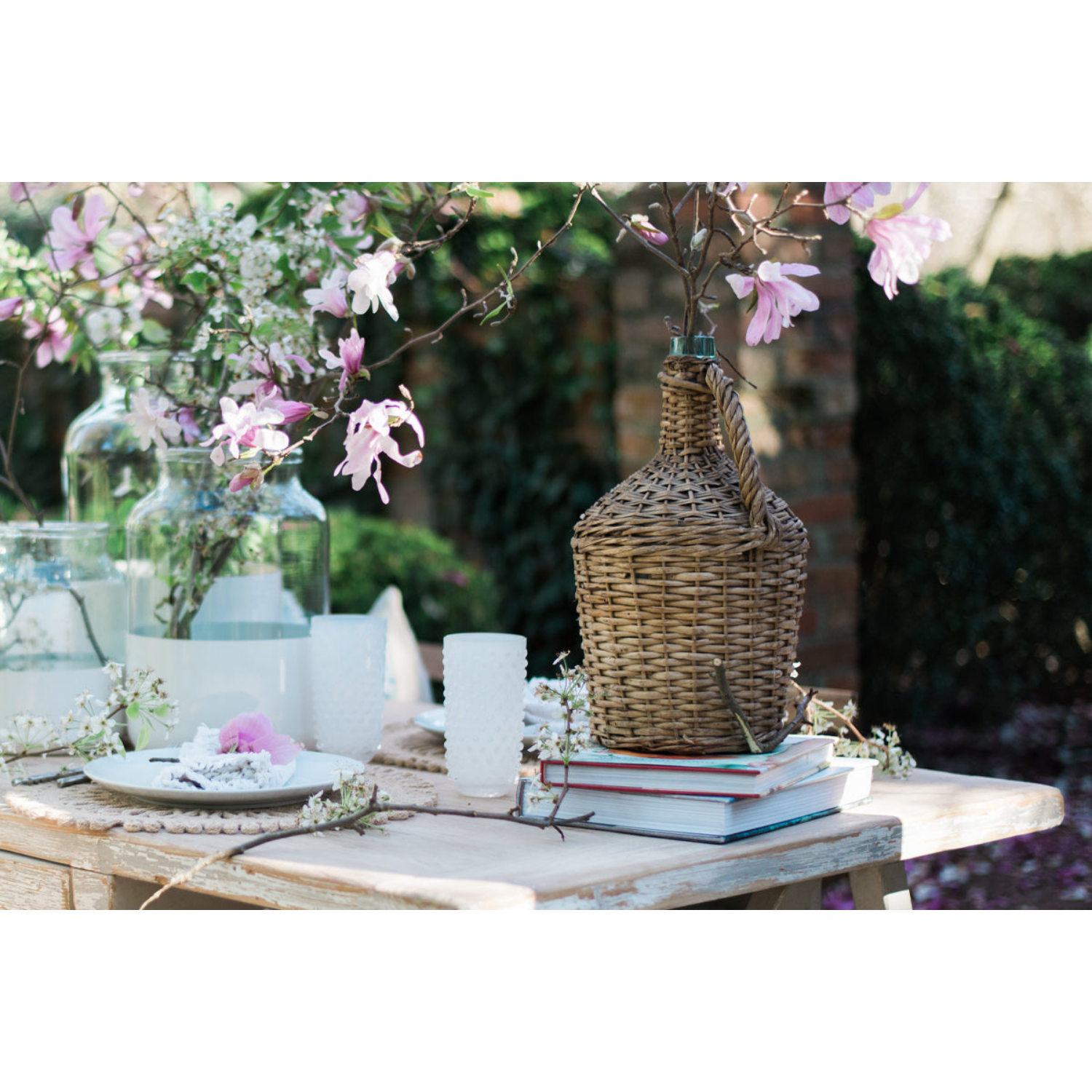 Large Wicker Demijohn