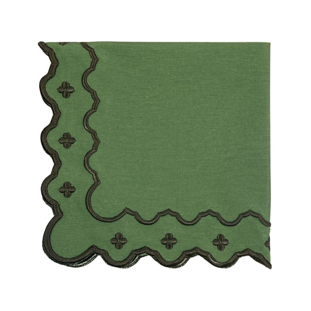 Georgina Napkin - Fern and Cocoa (Set of 4)