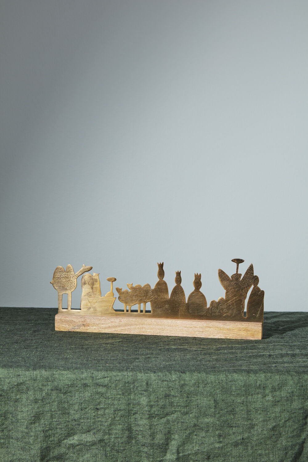 Golden Nativity Scene Set of 6