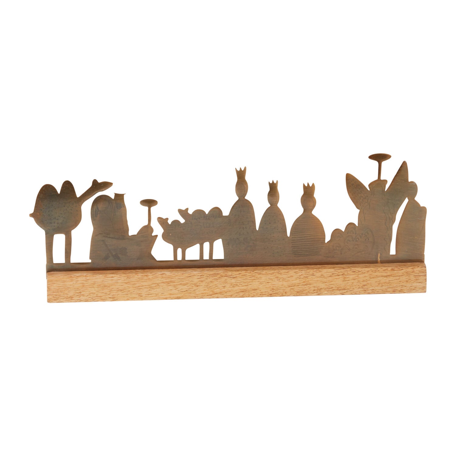 Golden Nativity Scene Set of 6