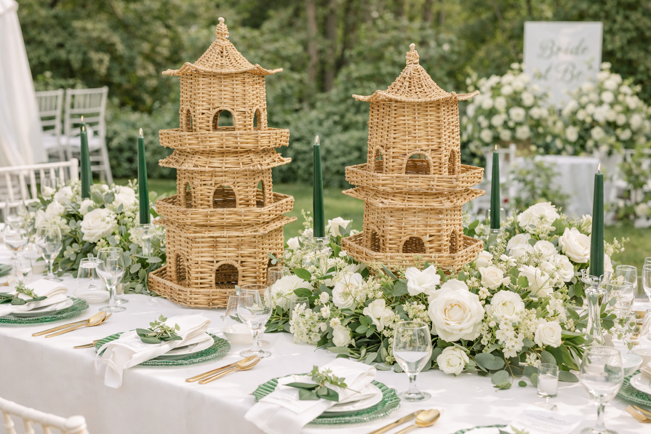Grand Wicker Pagoda (2 Sizes)