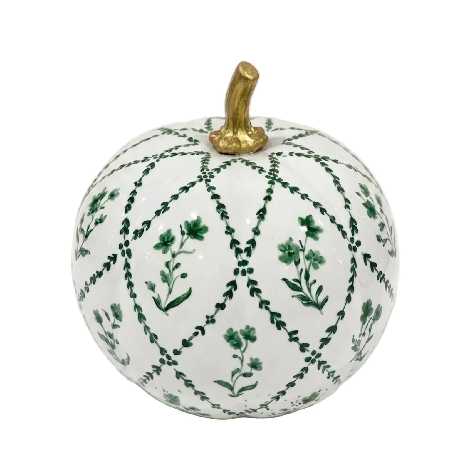 Green Garden Trellis Pumpkin
