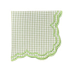 Bettina Napkin - Light Green Gingham (Set of 4)