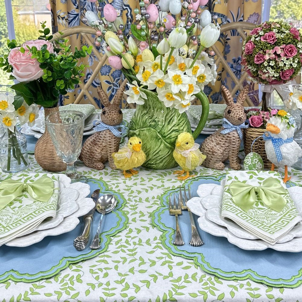 Bettina Placemat - Blue & Green (Set of 4)