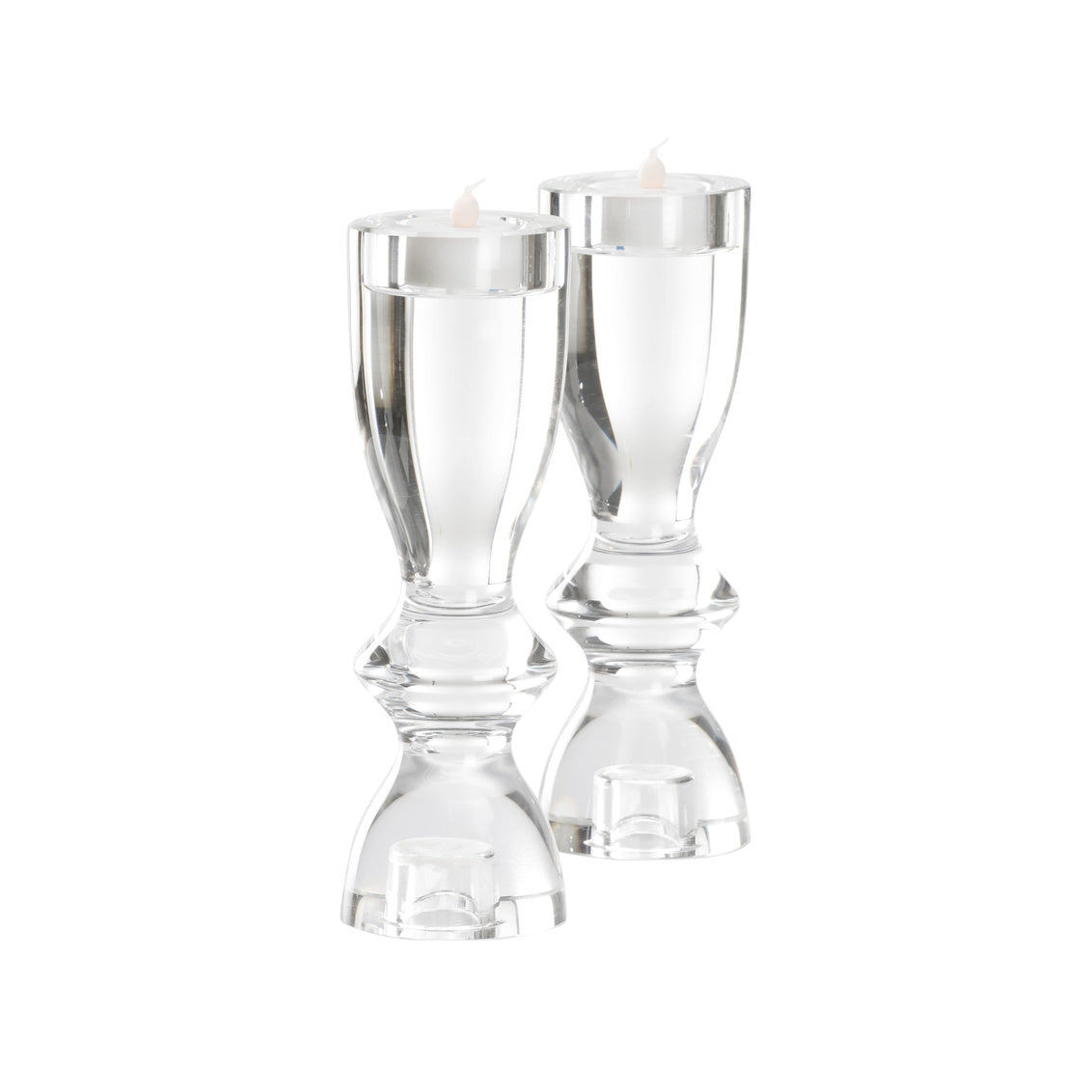 Gris Candlesticks - Pair