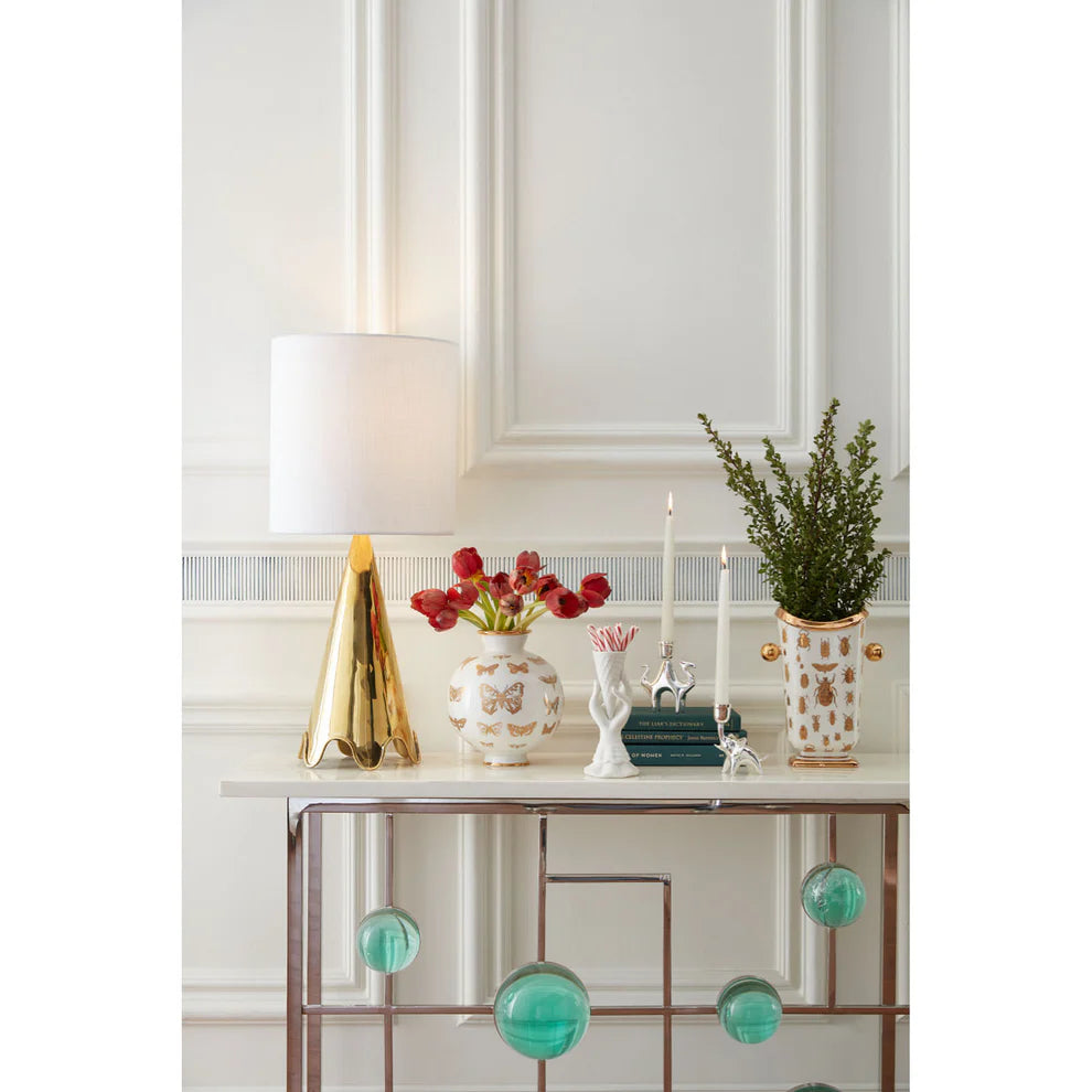 Globo Fretwork Console