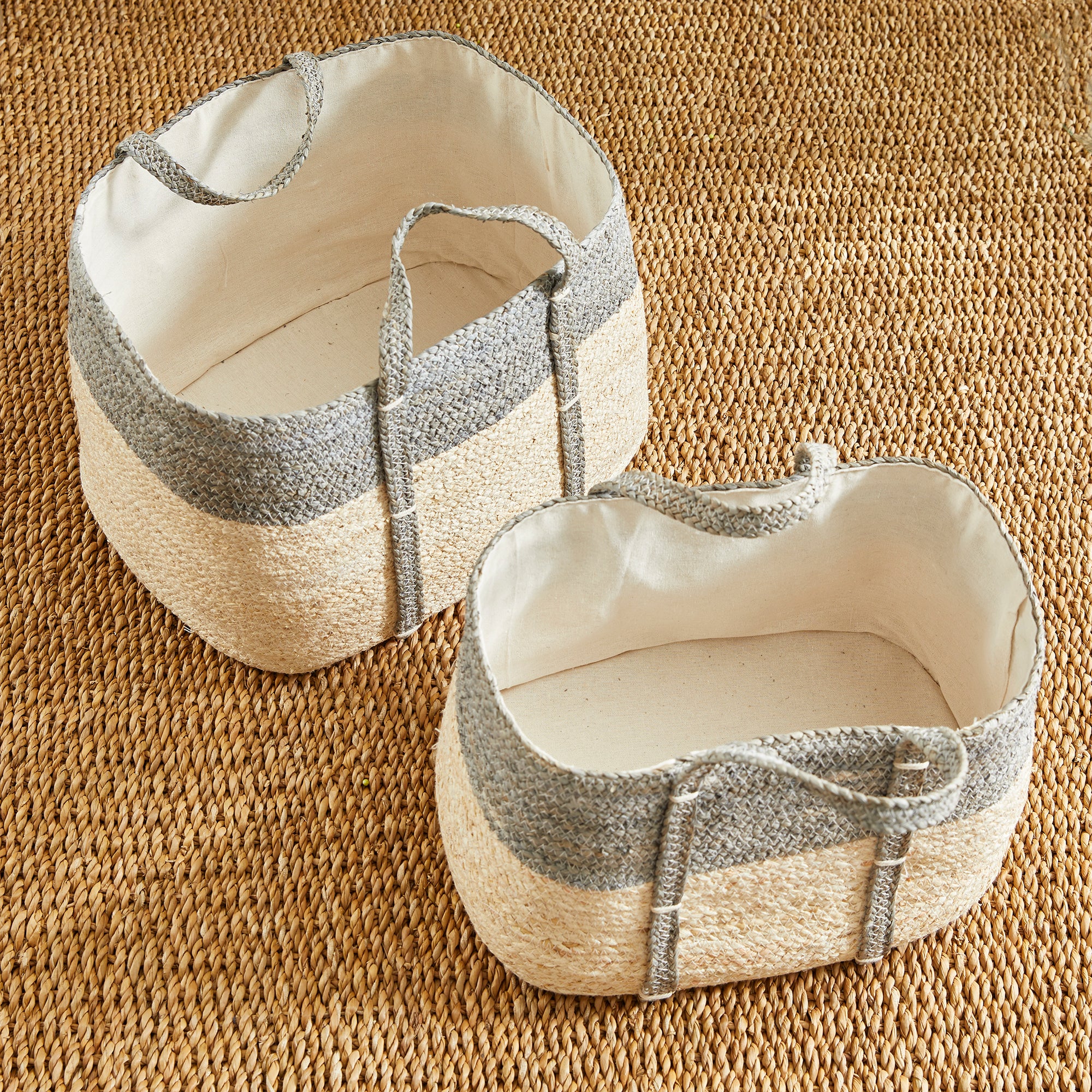Dalia Rectangular Baskets, Set of 2