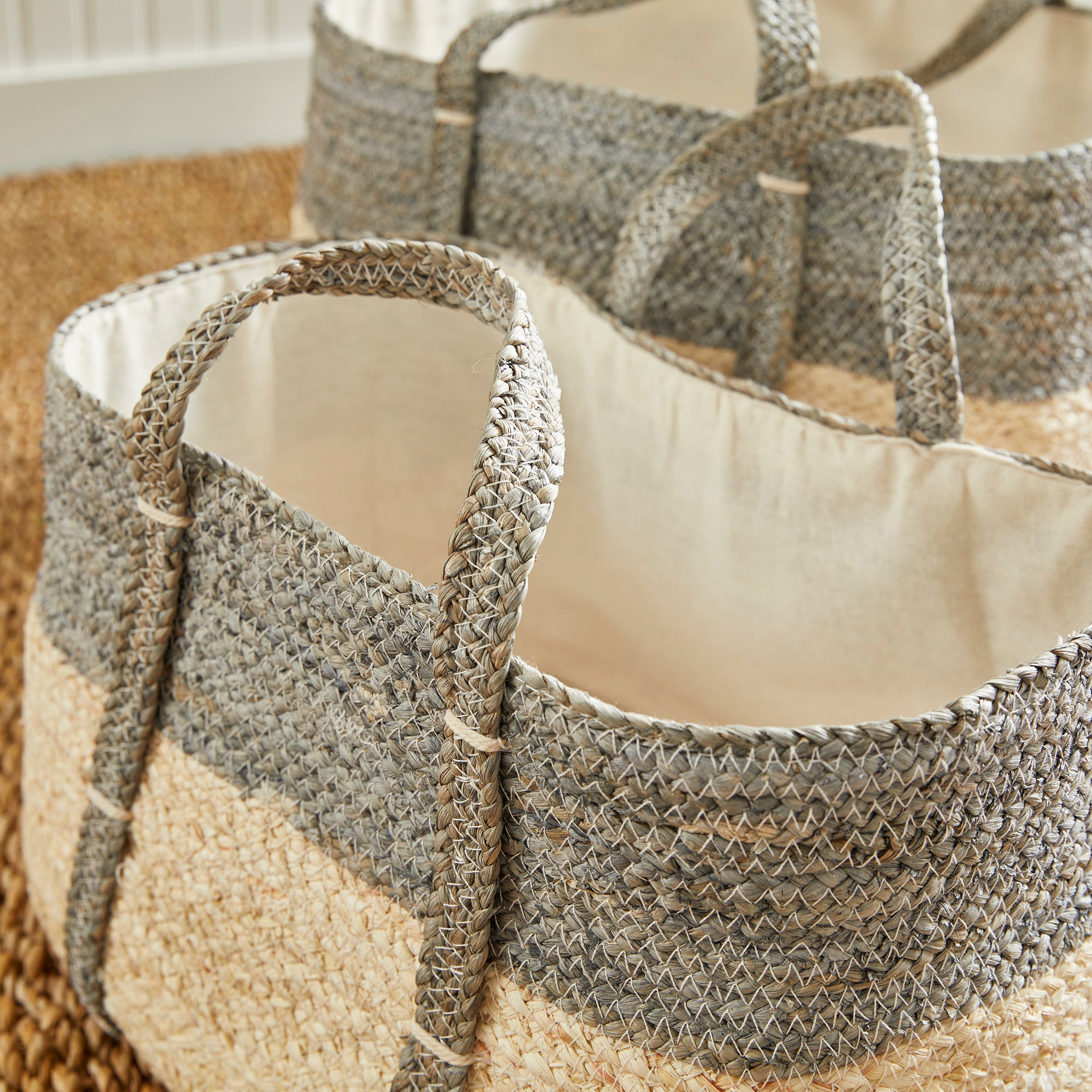 Dalia Rectangular Baskets, Set of 2