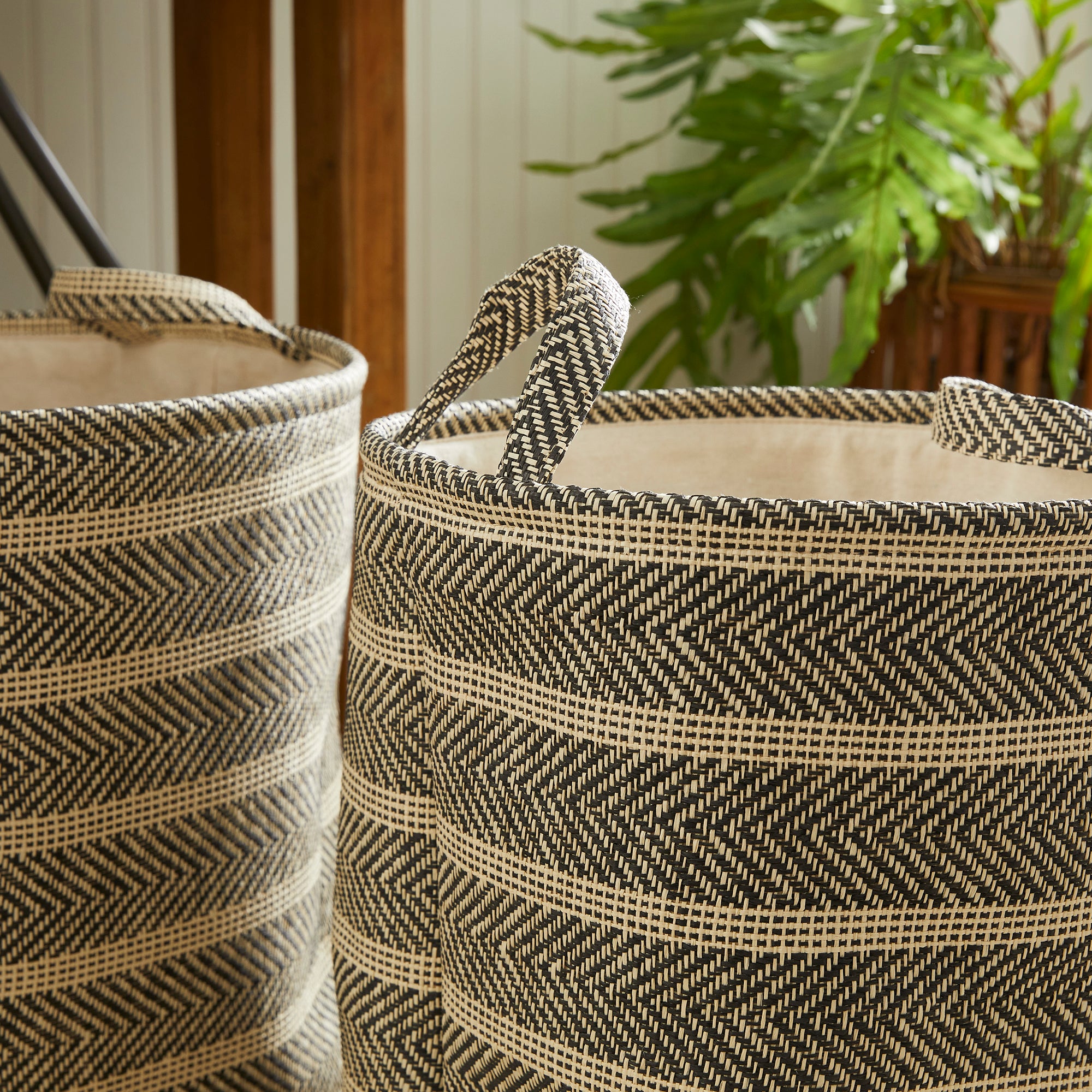 Lianne Round Baskets, Set of 2