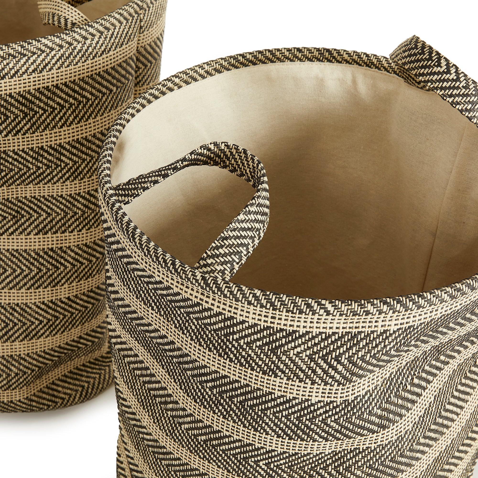 Lianne Round Baskets, Set of 2