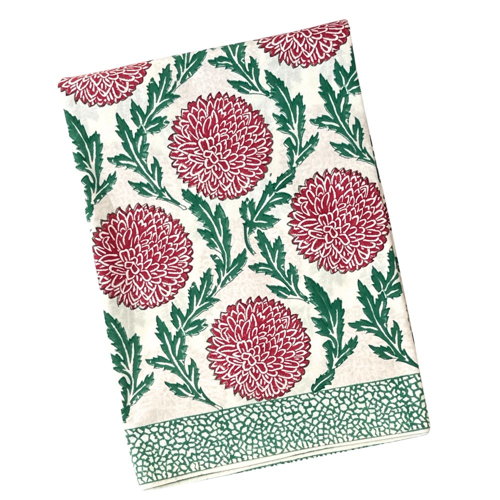 Holiday Flowers and Vines - Tablecloth