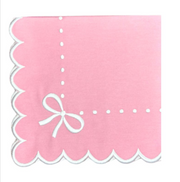Juliet Bows Napkin - Pink (Set of 4)