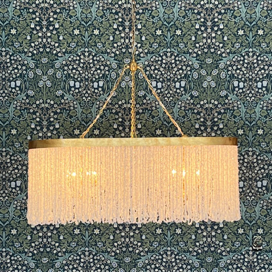 Collette 40" Oval Chandelier (available in many colors)