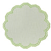 Bettina Placemat - Light Green Gingham (Set of 4)