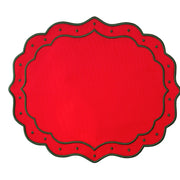 Eve Placemat - Red and Green (Set of 4)