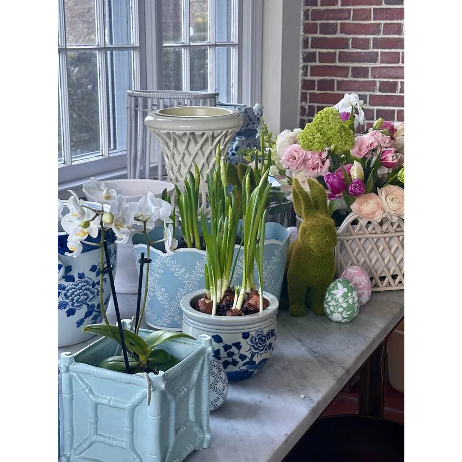 Mini Floral and Vine Fishbowl