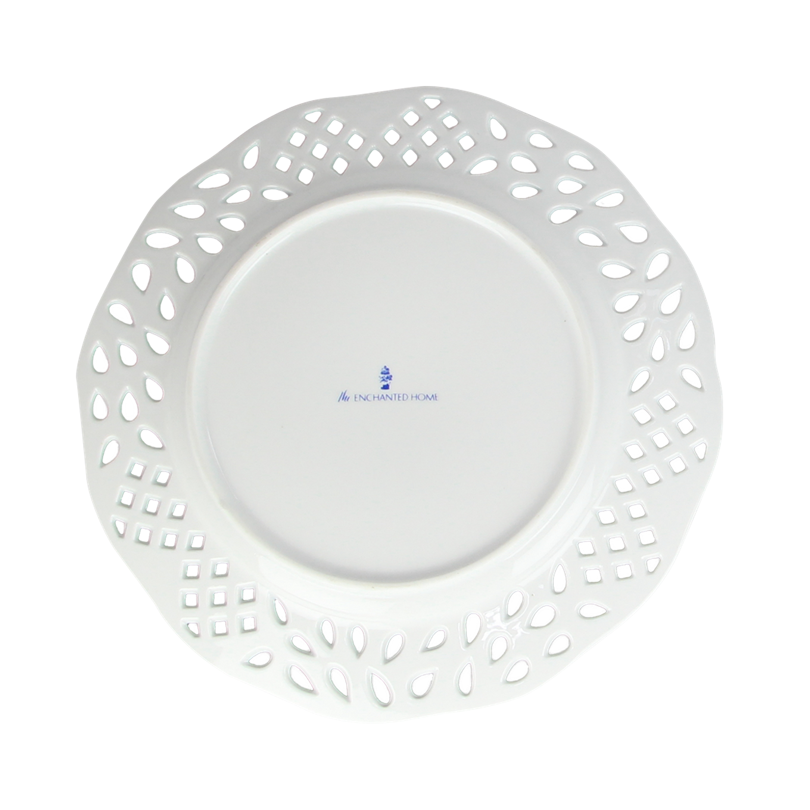 White Pierced Dinnerware