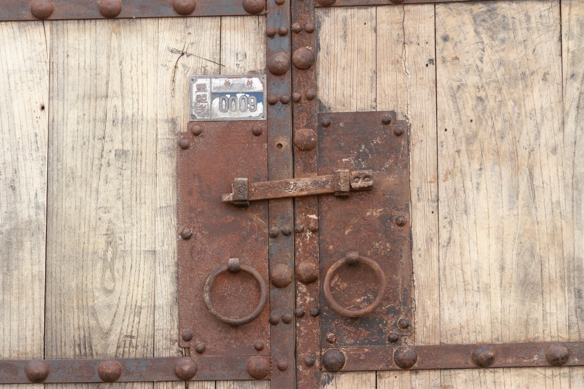 Pair of Grand Asian Entrance Doors