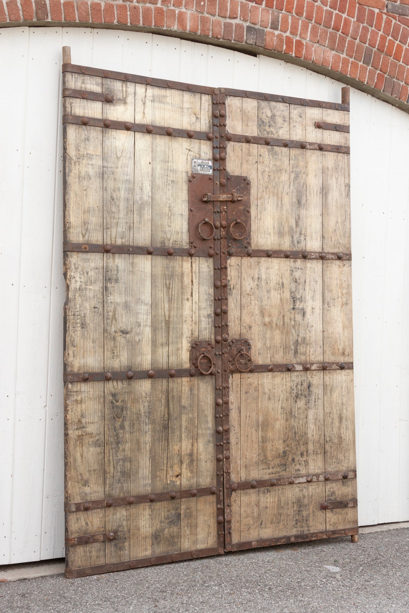 Pair of Grand Asian Entrance Doors