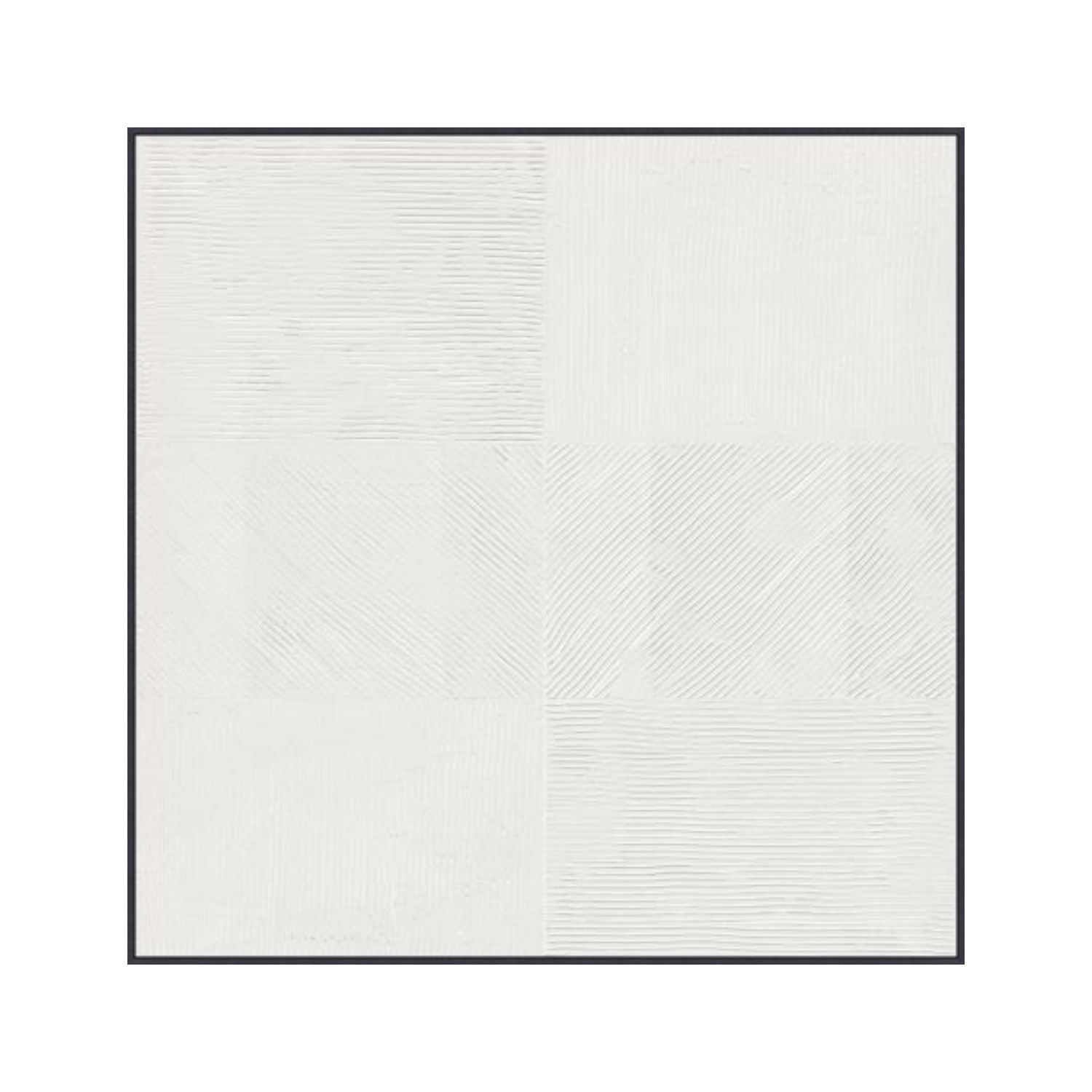 Ivory Monochrome Grid